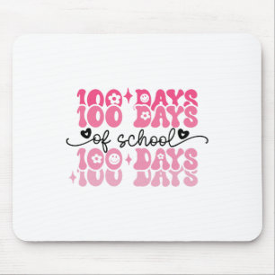 Tapis De Souris 100 Jours D'école Groovy 100ème Jour Enseignante F