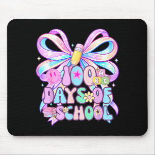 Tapis De Souris 100 jours d'école noeud coquette 100ème jour pour