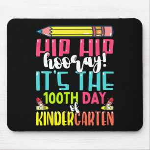 Tapis De Souris 100 Jours D'École Pour Enfants Filles Garçons Mate