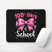 Tapis De Souris 100 Jours D'Enseignant À L'École Coquette Bow 100e (Avec souris)