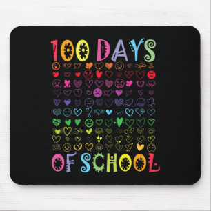 Tapis De Souris 100 Jours D'Enseignant Enfants Étudiant Garçon Fil