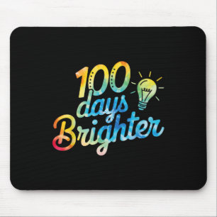 Tapis De Souris 100 Jours Enseignant Plus Brighter Enfants 100e Jo