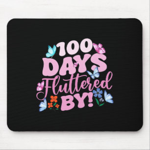 Tapis De Souris 100 Jours Fluttered By 100th Day Of School Butterf