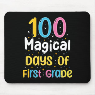 Tapis De Souris 100 Jours magiques de première année 100e Jour de