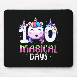 Tapis De Souris 100 Jours Magiques Filles Enfants 100e Jour De L'É