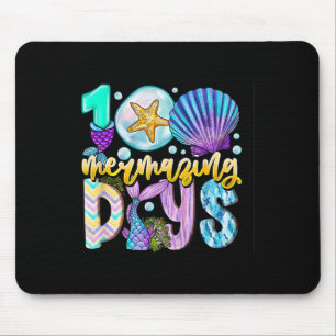 Tapis De Souris 100 Jours Mermazing De L'École 100E Jour Mermaid K