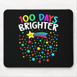 Tapis De Souris 100 Jours Plus Lumineux 100 Jours Heureux à l'écol