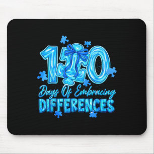 Tapis De Souris 100 jours pour embrasser les différences 100 jours