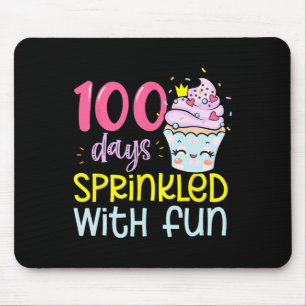 Tapis De Souris 100 Jours Saupoudrés De Cupcake Fun 100E Jour De S