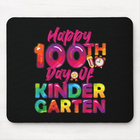 Tapis De Souris 100 Jours Tous Étudiants Professeur Joyeux 100E Jo (Devant)