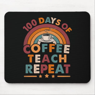 Tapis De Souris 100 Jours vintages D'École Pour L'Enseignant L'Amo