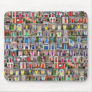 Tapis De Souris 100 portes arc-en-ciel de Dublin Mousepad