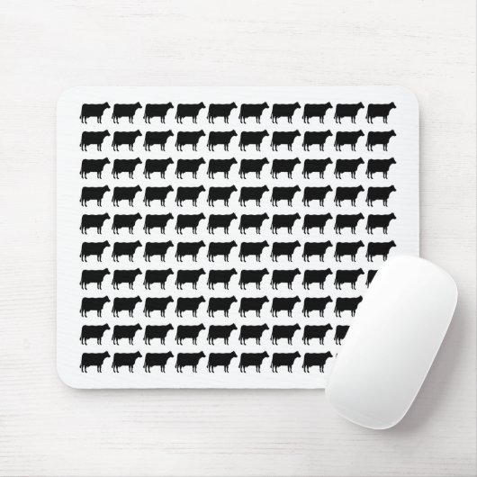Tapis De Souris 100 vaches (Avec souris)
