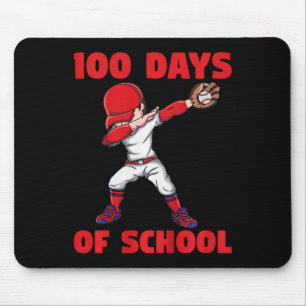 Tapis De Souris 100E Jour De L'École Enfants Baseball 100 Jours De
