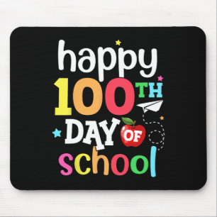 Tapis De Souris 100e Jour de l'école Enseignants Enfants filles ga