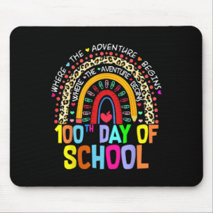 Tapis De Souris 100e Jour De L'Enseignant Étudiant 100 Jours Intel