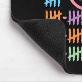 Tapis De Souris 100e Jour Rainbow Lines Marque 100 Jours De Sc (Coin)