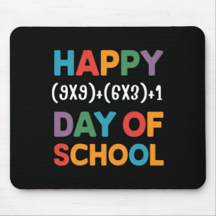 Tapis De Souris 100ème Jour De L'École Funny Mage Enseignant Homme