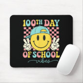 Tapis De Souris 100th Day Of School Vibes 100 Days Teacher Boy Gir (Avec souris)