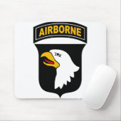 Tapis De Souris 101e division aéroportée (Avec souris)