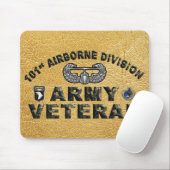 Tapis De Souris 101e division aéroportée Vétéran (Avec souris)