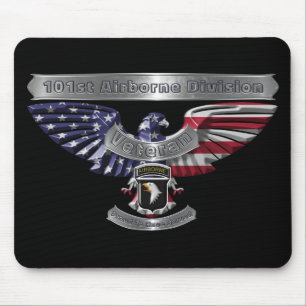Tapis De Souris 101st Airborne Division “Fier d'avoir Servi”