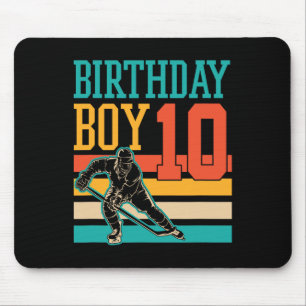 Tapis De Souris 10 ans de hockey sur glace Thème 10ème anniversair