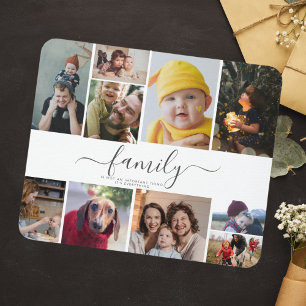 Tapis De Souris 10 Collage photo Mignon Souvenir d'amour de famill