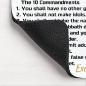 Tapis De Souris 10 Commandements Mousepad (Coin)