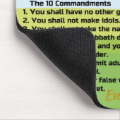 Tapis De Souris 10 Commandements Mousepad (Coin)