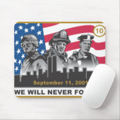 Tapis De Souris 10 conception de l'anniversaire 3-Heroes de l'an (Avec souris)