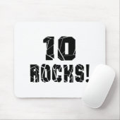Tapis De Souris 10 conceptions d'anniversaire de roches (Avec souris)
