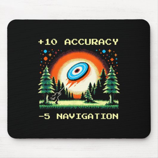 Tapis De Souris +10 Précision –5 Navigation Pixel Joueur de Golf a (Devant)