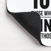 Tapis De Souris 10 Types de personnes dans ce monde Ceux qui ont l (Coin)