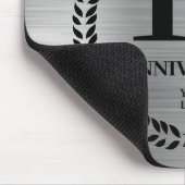 Tapis De Souris 10e anniversaire d'entreprise en argent (Coin)
