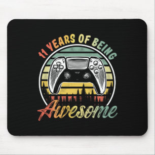 Tapis De Souris 11 Ans Garçon Anniversaire Être génial jeu vidéo