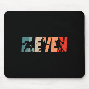 Tapis De Souris 11e anniversaire Retro Bysketbyll 11 ans Boy Gi