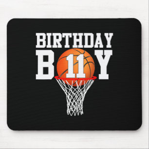 Tapis De Souris 11e Anniversaire Sport 11 ans Basketball 11 Garçon