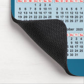 Tapis De Souris 12 mois calendrier de l'année 2025 (Coin)