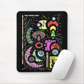 Tapis De Souris 12 urbains abstraits (Avec souris)