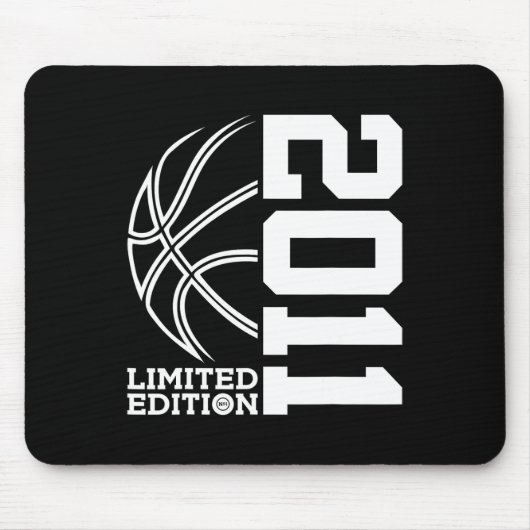 Tapis De Souris 12e anniversaire Basketball Limited Edition 2011 (Devant)
