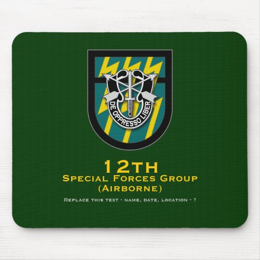 Tapis De Souris 12ème SFG-A 2 (Devant)