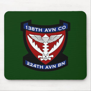 Tapis De Souris 138th Aviation Co - Rr 2 Vietnam