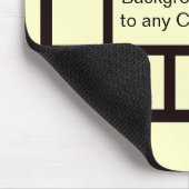 Tapis De Souris 13 Inserts photo FAITES-LE VOUS-MÊME ~ Mousepad (Coin)