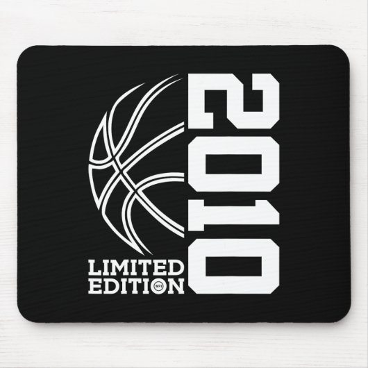 Tapis De Souris 13e anniversaire Basketball Limited Edition 2010 (Devant)