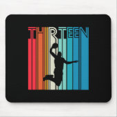Tapis De Souris 13e anniversaire Bysketbyll Lover Don 13 ans R (Devant)
