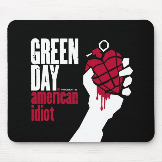 Tapis De Souris 14 GREEN DAY logo Accessories Mouse Pads (Devant)