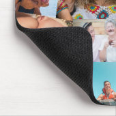 Tapis De Souris 14 Haphazardly Overlapping Photos Collage Template (Coin)