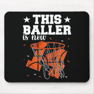 Tapis De Souris 14e anniversaire garçons de basket-ball