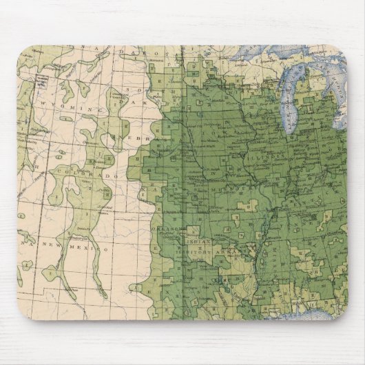 Tapis De Souris 154 km² de maïs (Devant)